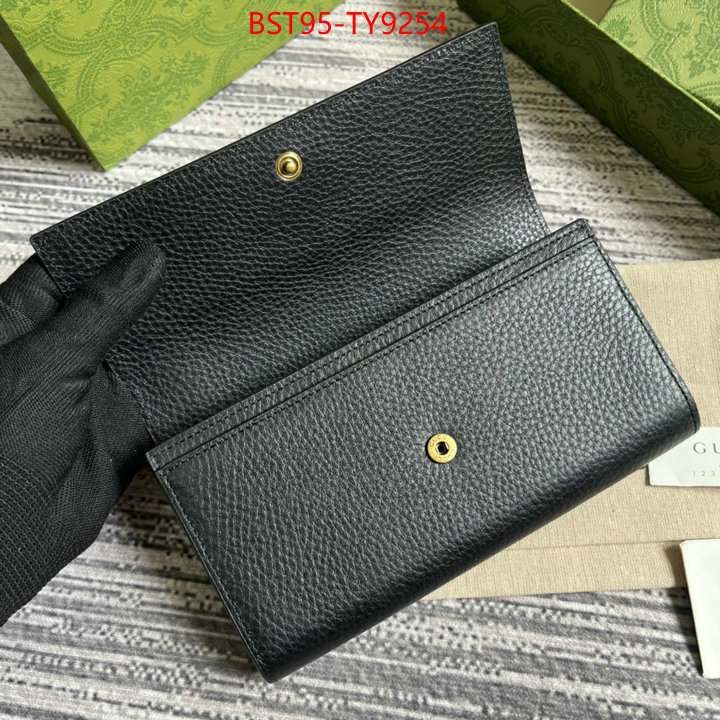 Gucci Bags(TOP)-Wallet- shop the best high quality ID: TY9254 $: 95USD