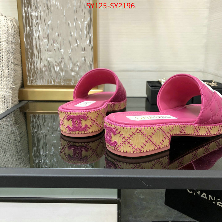 Women Shoes-Chanel buy best high-quality ID: SY2196 $: 125USD