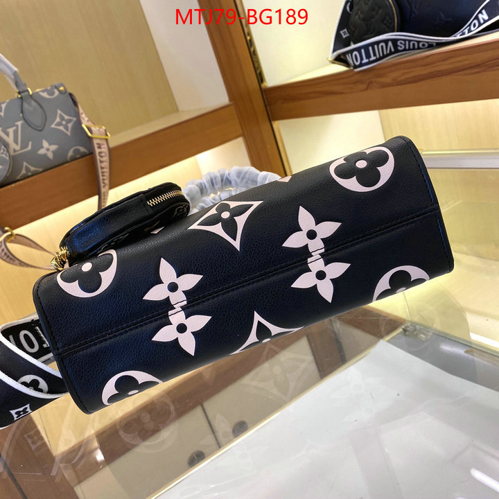 LV Bags(4A)-Handbag Collection- 2023 aaaaa replica customize ID: BG189 $: 79USD