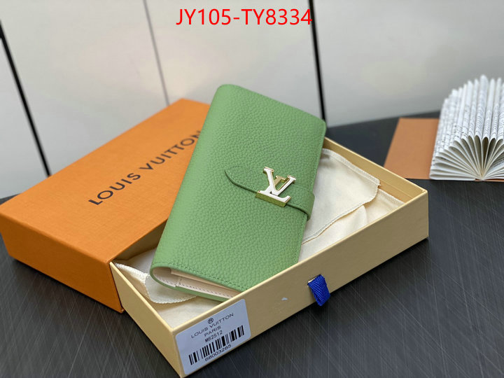 LV Bags(TOP)-Wallet customize best quality replica ID: TY8334 $: 105USD