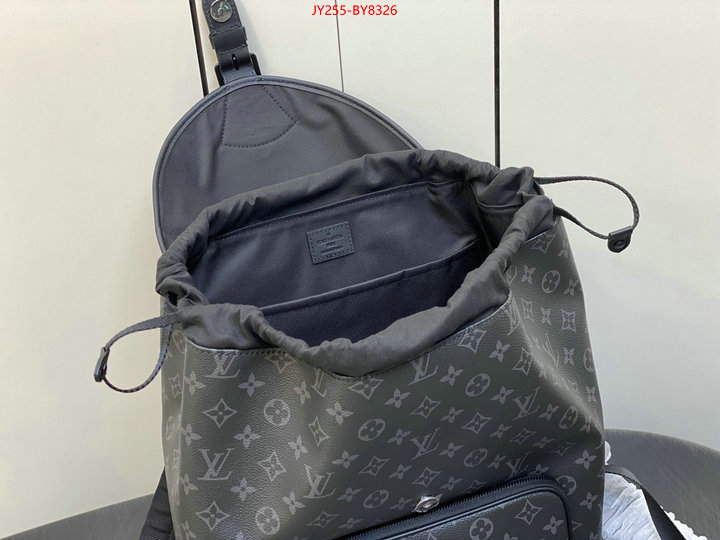 LV Bags(TOP)-Backpack- replica shop ID: BY8326 $: 255USD