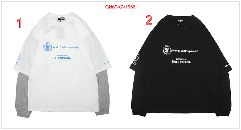 Clothing-Balenciaga can i buy replica ID: CV1656 $: 69USD