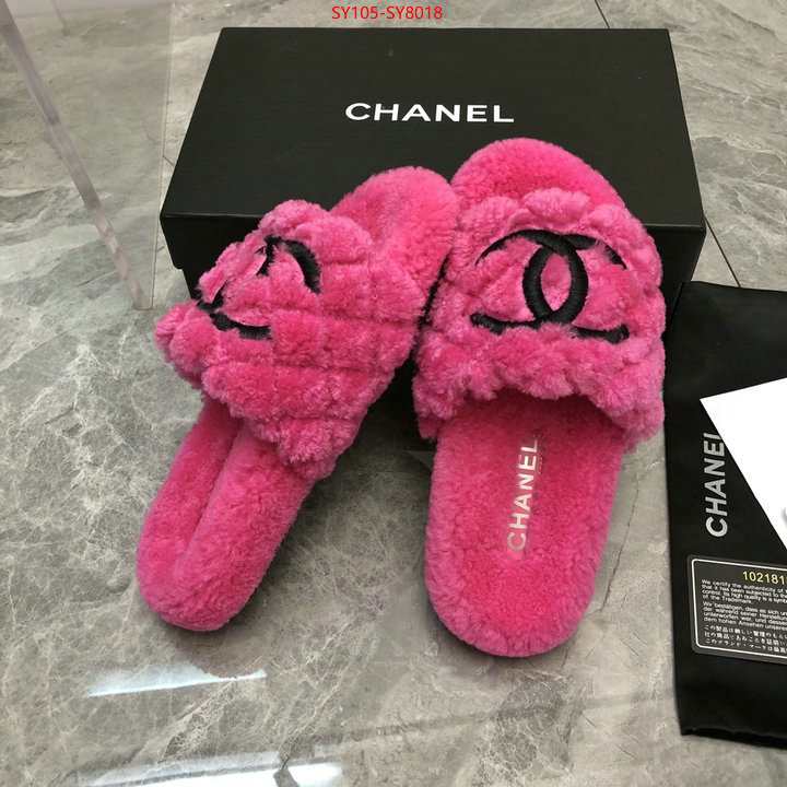 Women Shoes-Chanel the quality replica ID: SY8018 $: 105USD