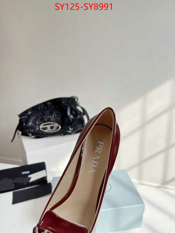 Women Shoes-Prada top 1:1 replica ID: SY8991 $: 125USD