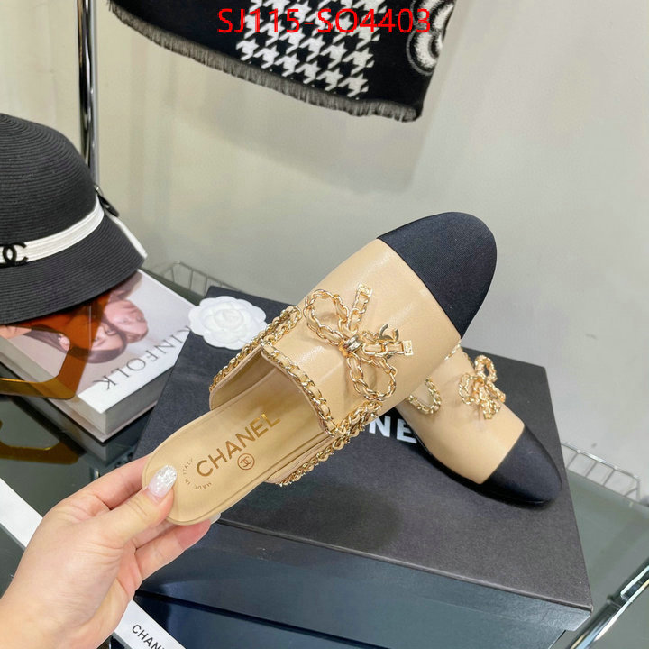 Women Shoes-Chanel luxury cheap replica ID: SO4403 $: 115USD