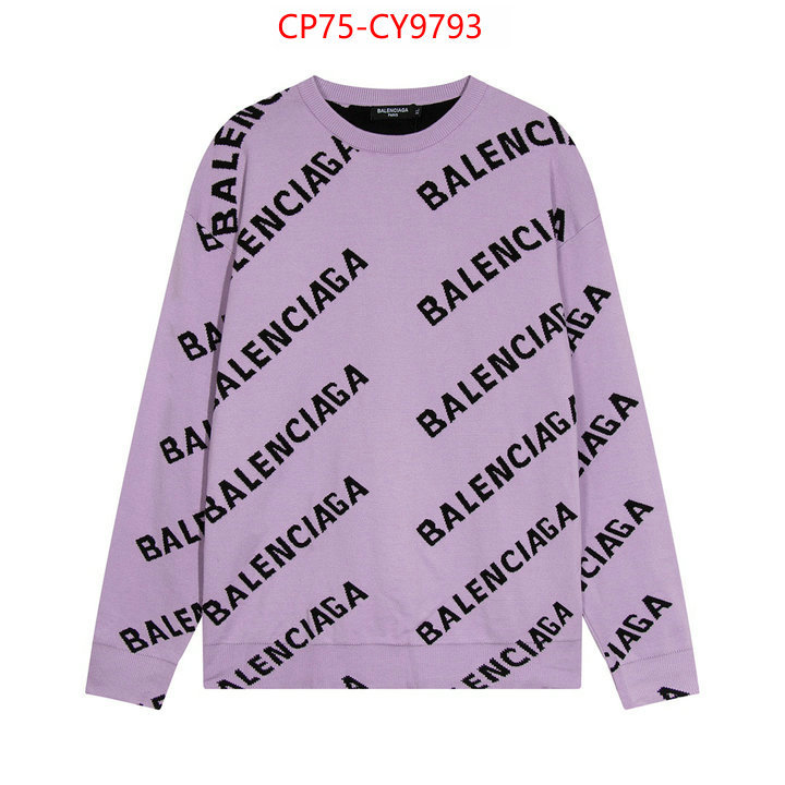 Clothing-Balenciaga shop designer replica ID: CY9793 $: 75USD