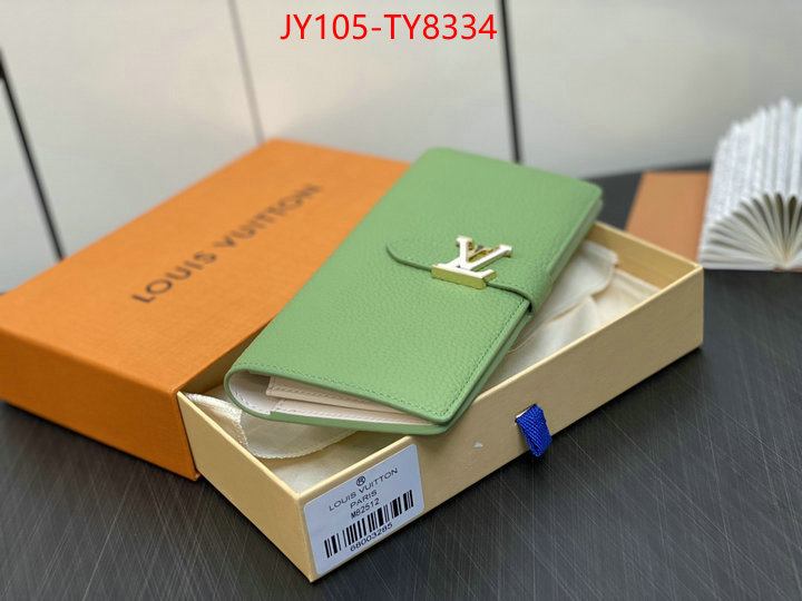 LV Bags(TOP)-Wallet customize best quality replica ID: TY8334 $: 105USD