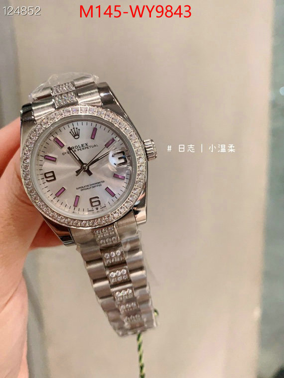 Watch(4A)-Rolex fake cheap best online ID: WY9843 $: 145USD