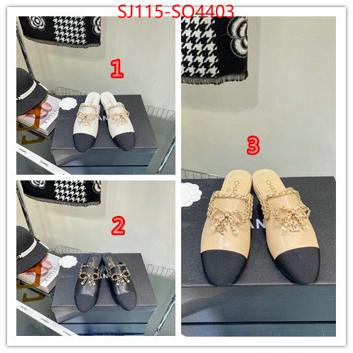 Women Shoes-Chanel luxury cheap replica ID: SO4403 $: 115USD