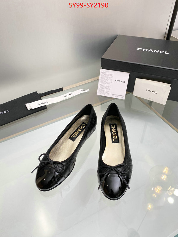 Women Shoes-Chanel wholesale designer shop ID: SY2190 $: 99USD