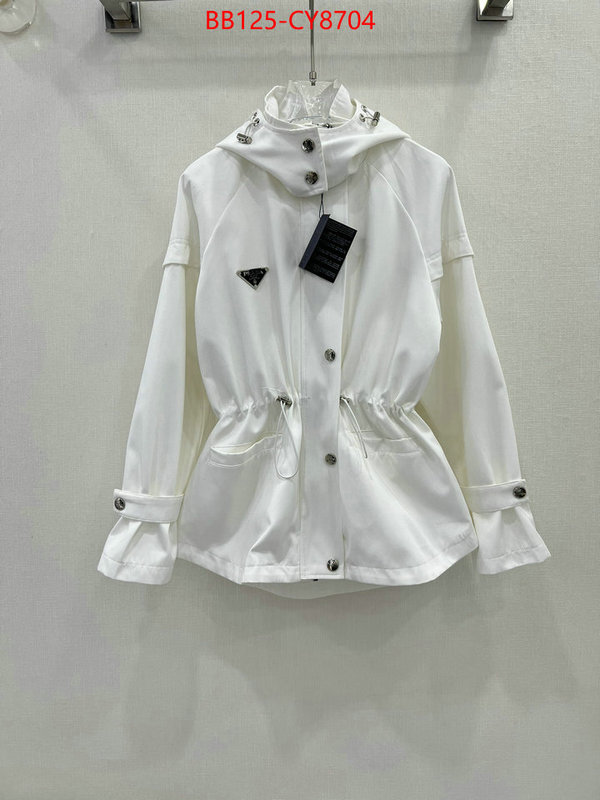 Clothing-Prada designer wholesale replica ID: CY8704 $: 125USD