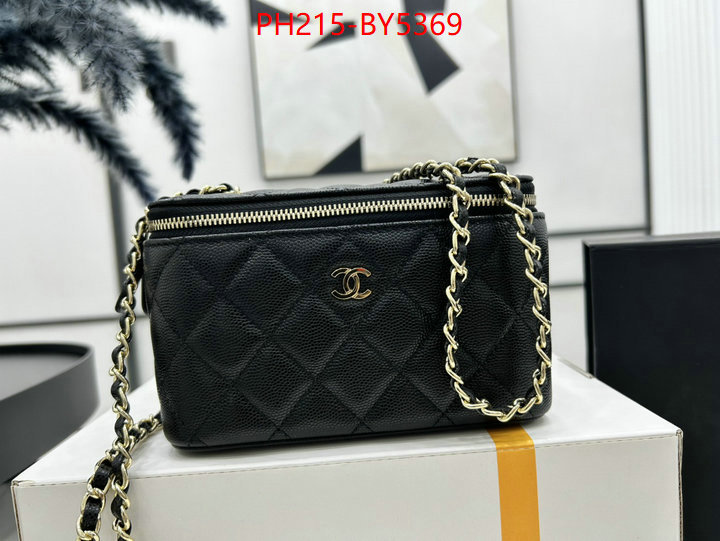 Chanel Bags(TOP)-Vanity 2023 perfect replica designer ID: BY5369 $: 215USD