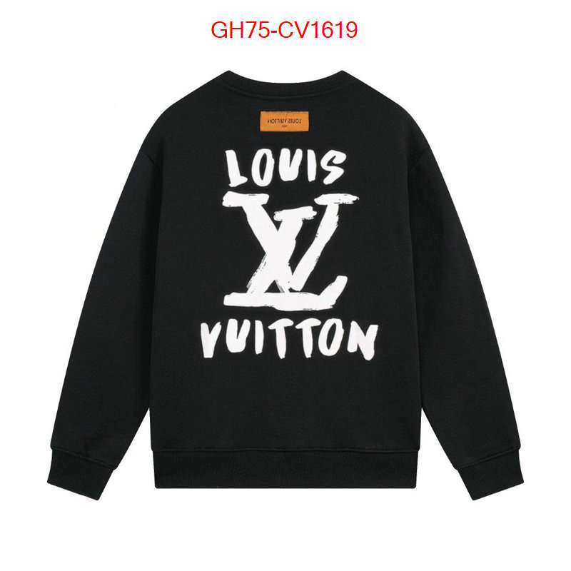 Clothing-LV outlet 1:1 replica ID: CV1619 $: 75USD