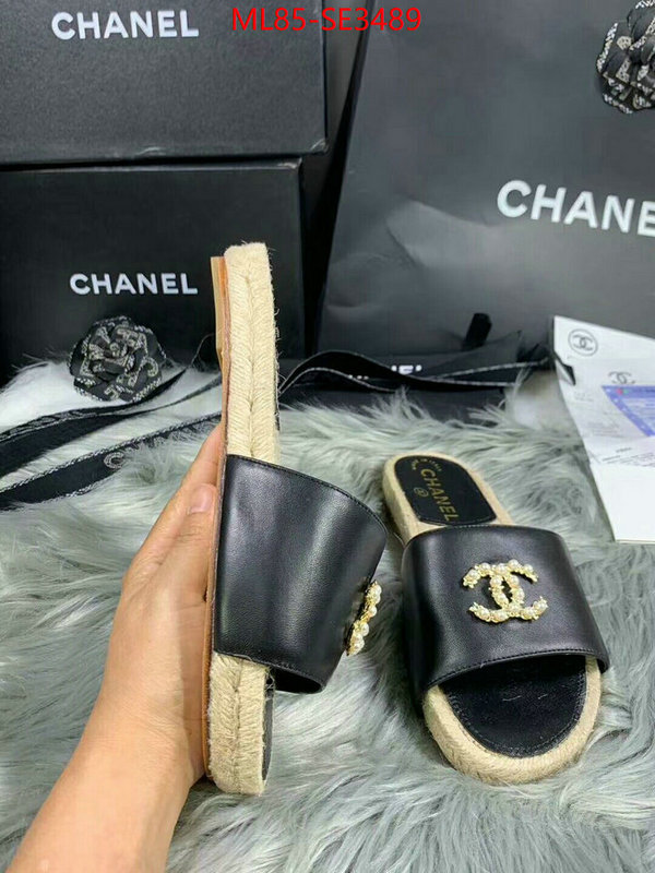 Women Shoes-Chanel good ID: SE3489 $: 85USD