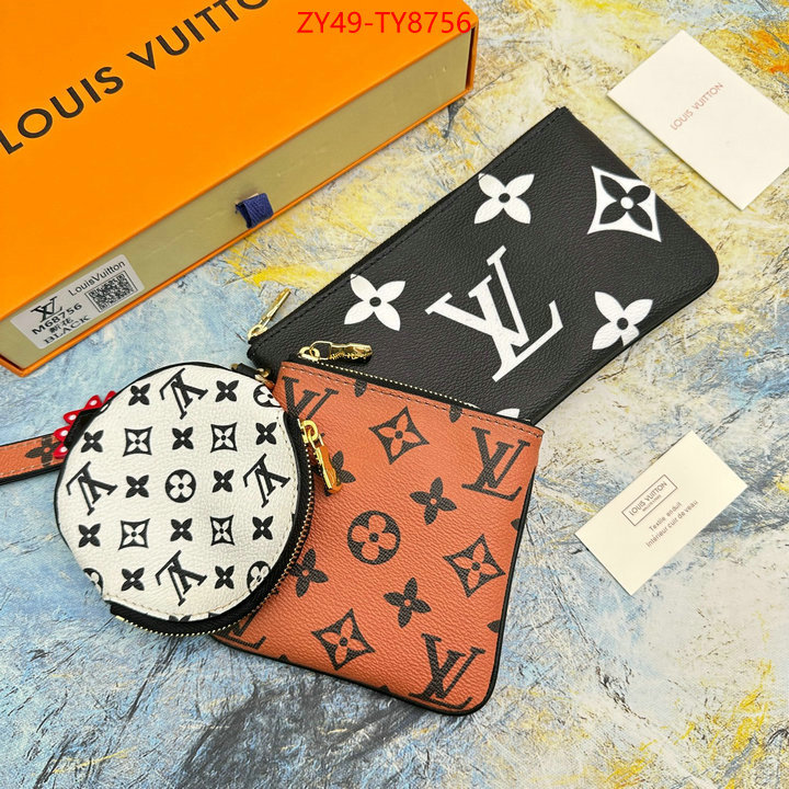 LV Bags(4A)-Wallet high quality perfect ID: TY8756 $: 49USD