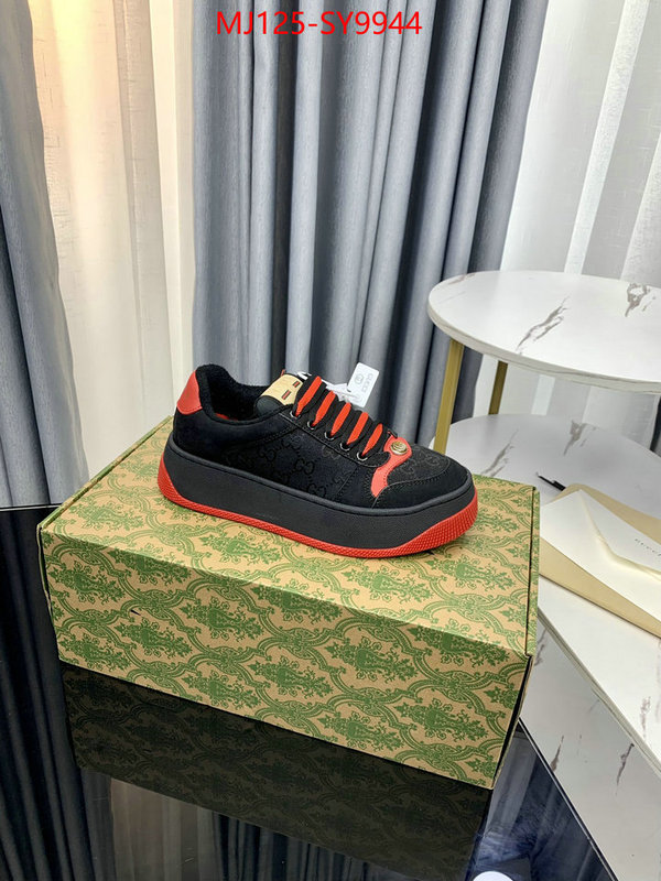 Men Shoes-Gucci sale ID: SY9944 $: 125USD