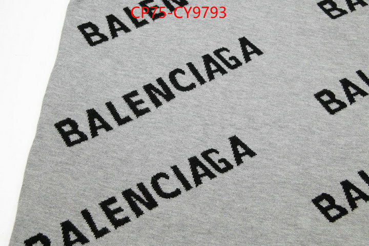 Clothing-Balenciaga shop designer replica ID: CY9793 $: 75USD