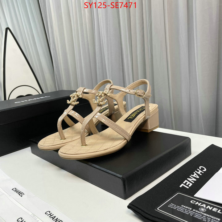 Women Shoes-Chanel replica best ID: SE7471 $: 125USD