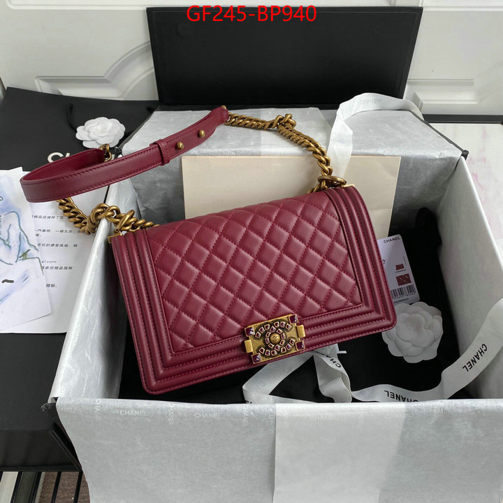 Chanel Bags(TOP)-Le Boy the online shopping ID: BP940 $: 245USD