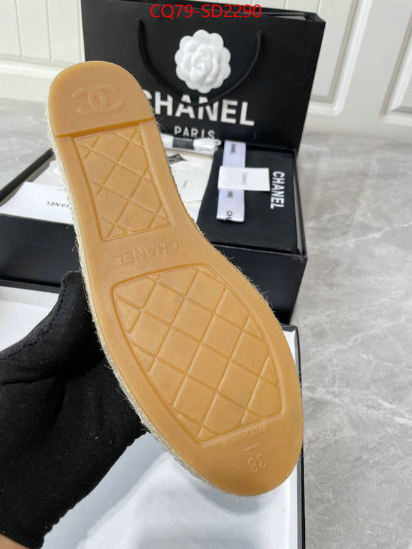 Women Shoes-Chanel sell online luxury designer ID: SD2290 $: 79USD