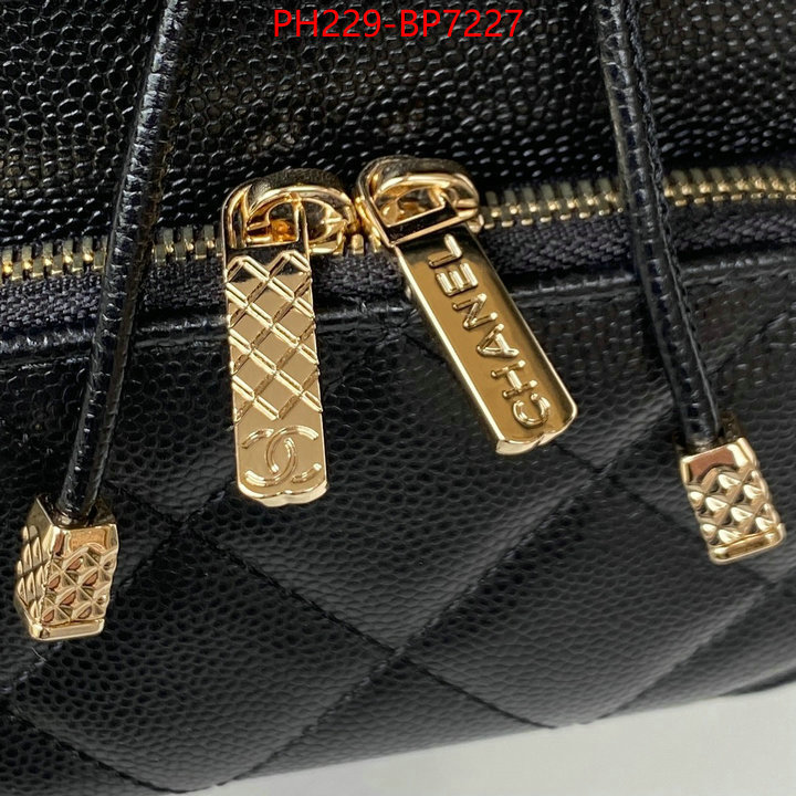 Chanel Bags(TOP)-Backpack- supplier in china ID: BP7227 $: 229USD