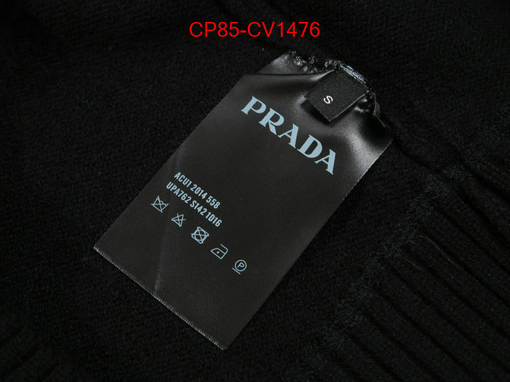 Clothing-Prada 2023 aaaaa replica customize ID: CV1476 $: 85USD