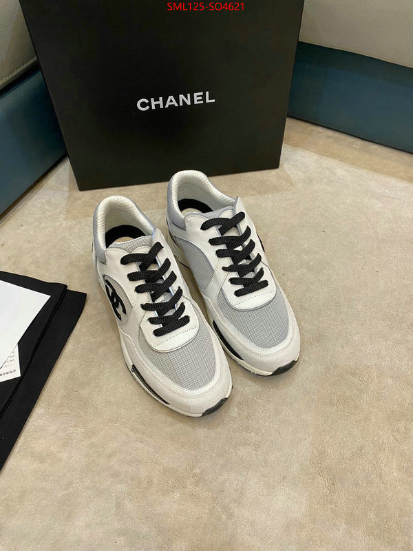 Men shoes-Chanel top 1:1 replica ID: SO4621 $: 125USD