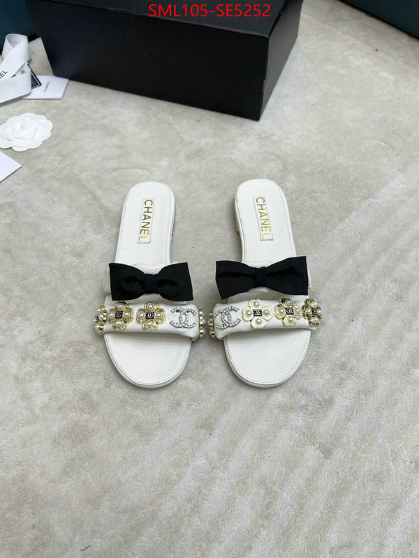 Women Shoes-Chanel luxury fake ID: SE5252 $: 105USD