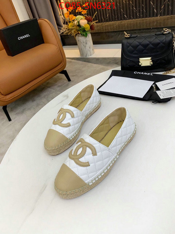 Women Shoes-Chanel buy the best high quality replica ID: SN6321 $: 85USD