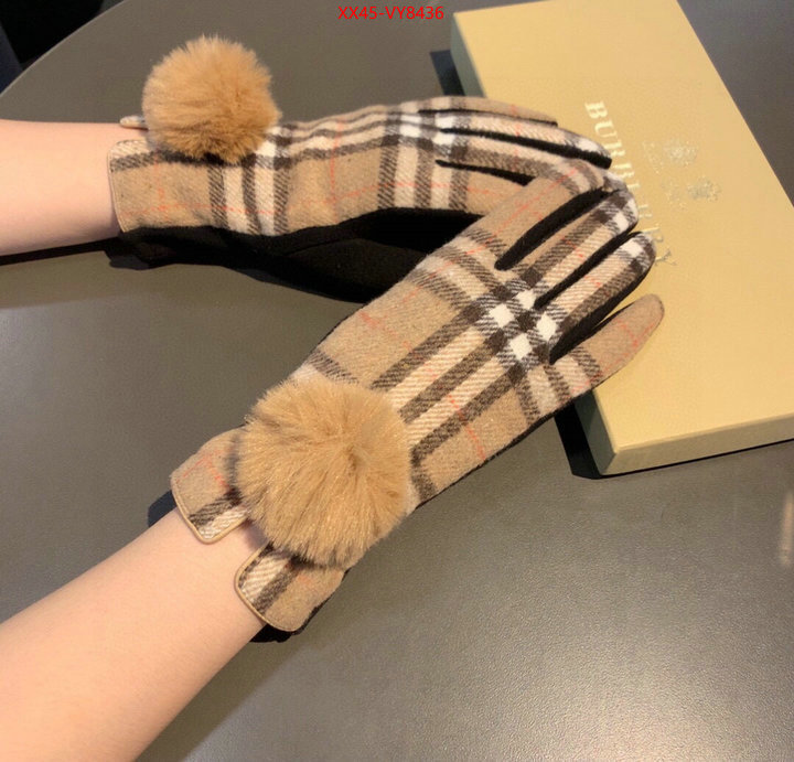 Gloves-Burberry counter quality ID: VY8436 $: 45USD