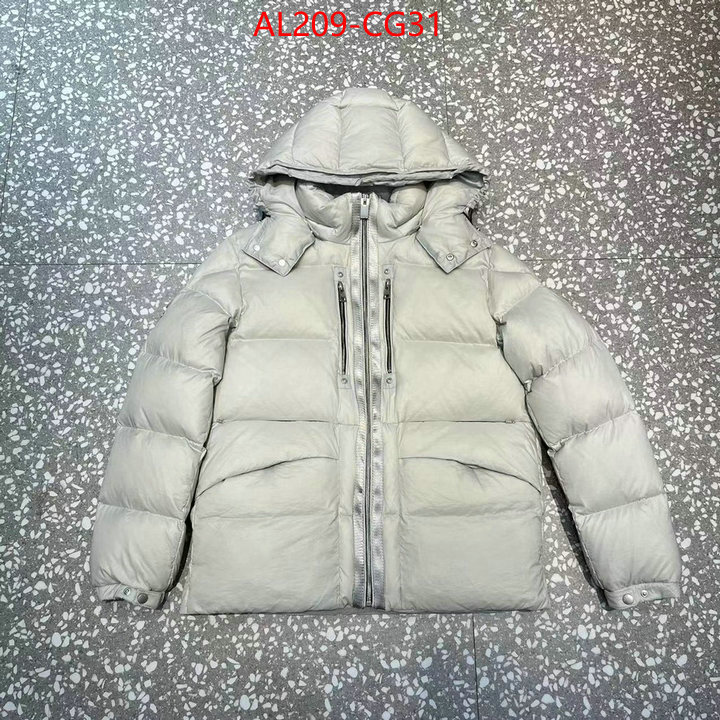 Down jacket Men-Moncler top quality fake ID: CG31 $: 209USD