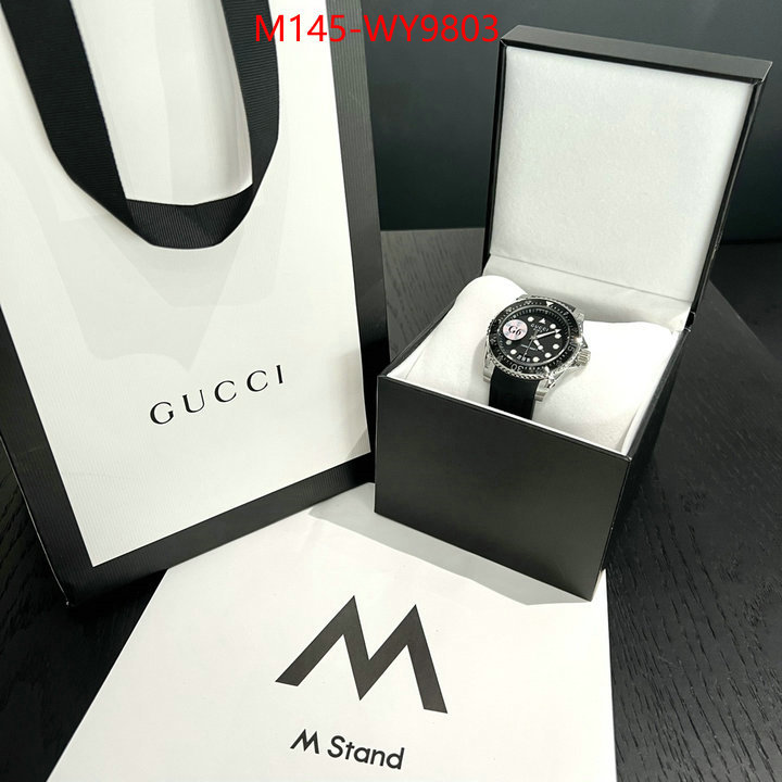 Watch(4A)-Gucci where quality designer replica ID: WY9803 $: 145USD