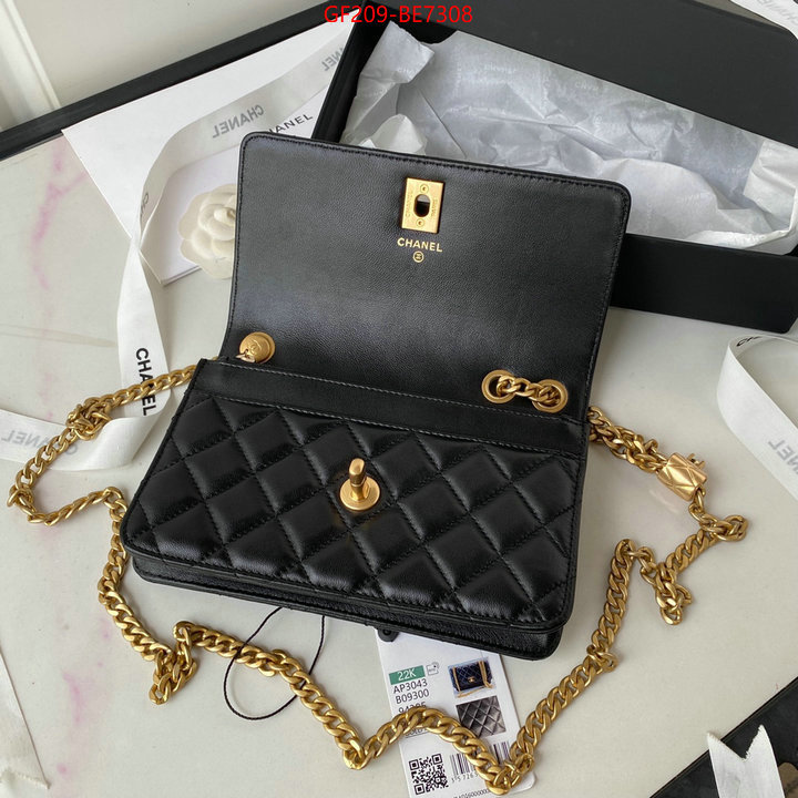 Chanel Bags(TOP)-Diagonal- fashion ID: BE7308 $: 209USD