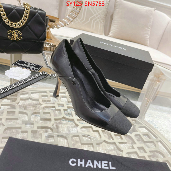 Women Shoes-Chanel fake cheap best online ID: SN5753 $: 125USD