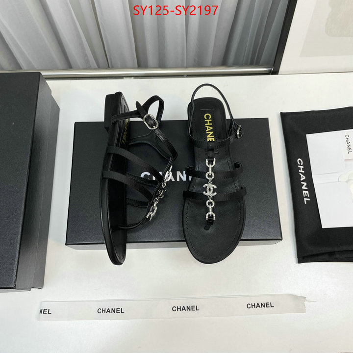 Women Shoes-Chanel practical and versatile replica designer ID: SY2197 $: 125USD