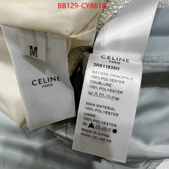 Clothing-Celine top designer replica ID: CY8618 $: 129USD