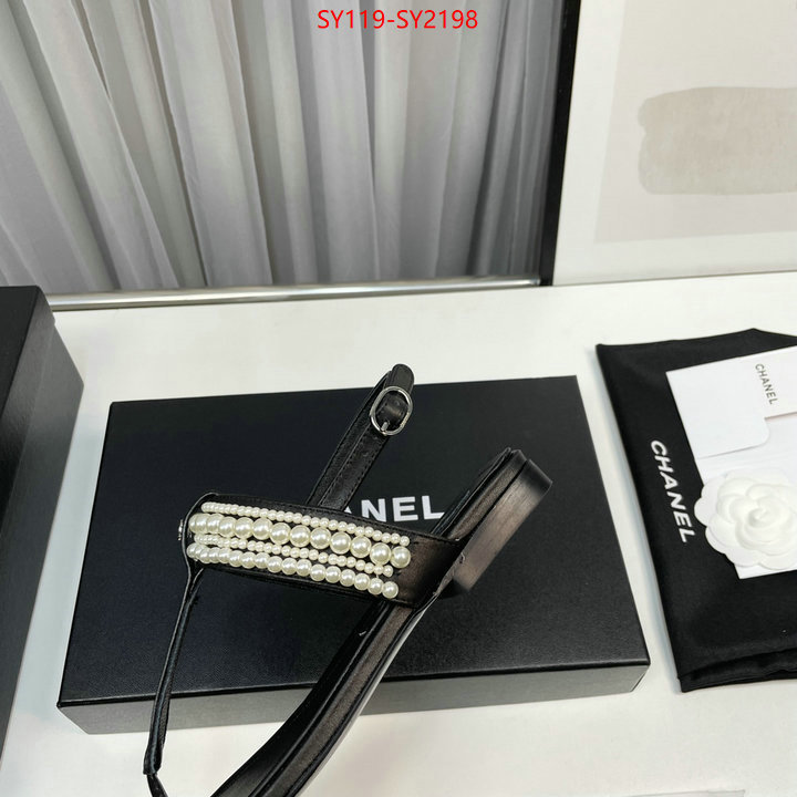 Women Shoes-Chanel for sale online ID: SY2198 $: 119USD