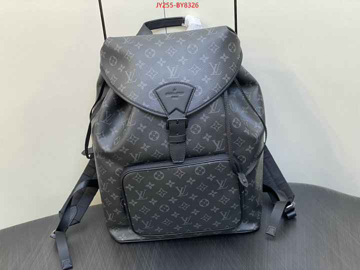 LV Bags(TOP)-Backpack- replica shop ID: BY8326 $: 255USD