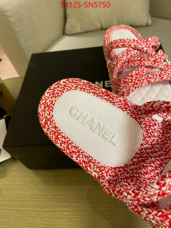 Women Shoes-Chanel cheap high quality replica ID: SN5750 $: 125USD