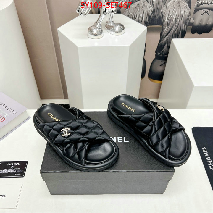 Women Shoes-Chanel top 1:1 replica ID: SE7467 $: 109USD