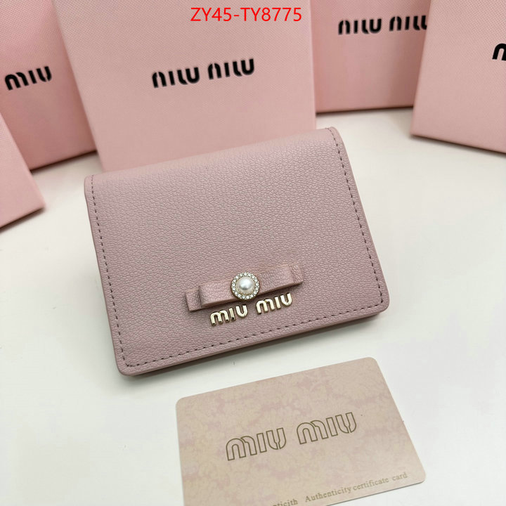 Miu Miu Bags(4A)-Wallet are you looking for ID: TY8775 $: 45USD