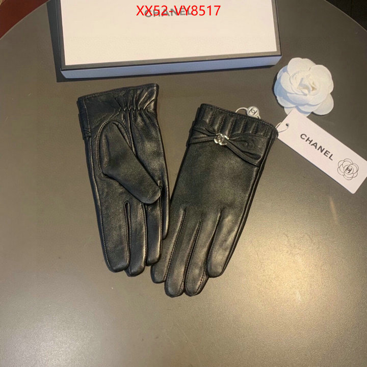 Gloves-Chanel top quality fake ID: VY8517 $: 52USD