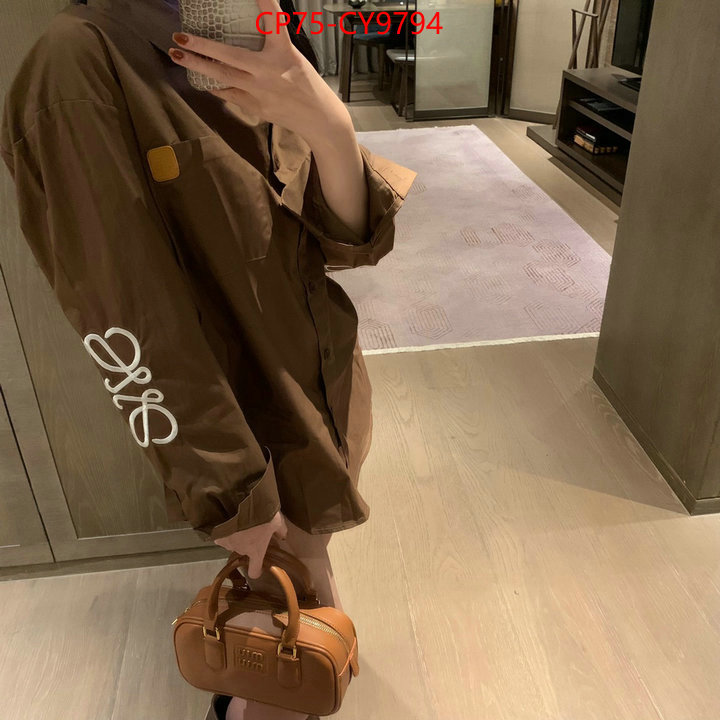 Clothing-Loewe buy best quality replica ID: CY9794 $: 75USD