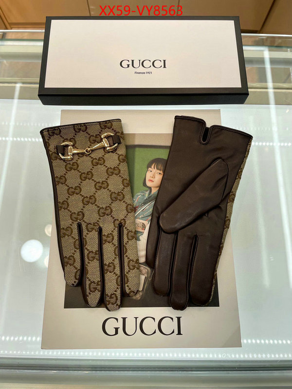 Gloves-Gucci perfect quality ID: VY8563 $: 59USD