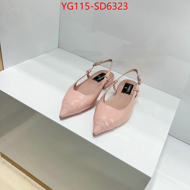 Women Shoes-Chanel wholesale imitation designer replicas ID: SD6323 $: 115USD