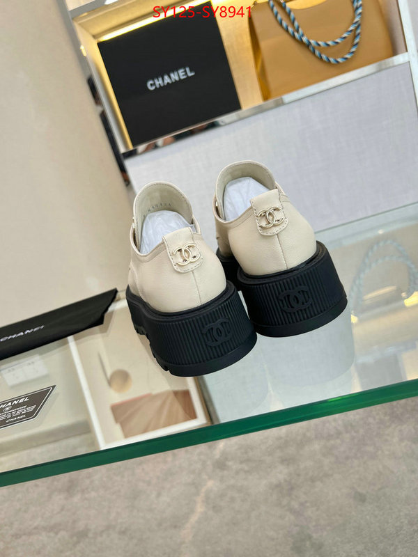 Women Shoes-Chanel designer high replica ID: SY8941 $: 125USD