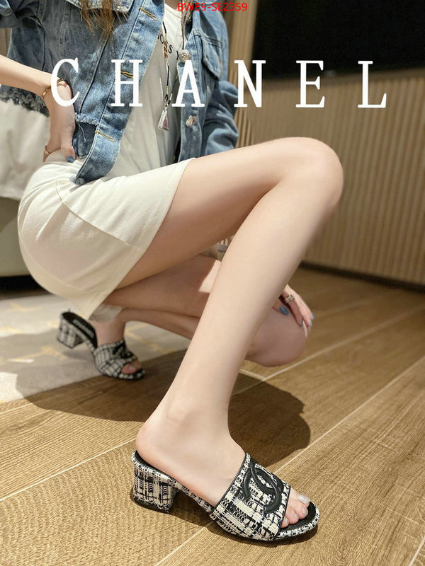 Women Shoes-Chanel good quality replica ID: SE2359 $: 89USD