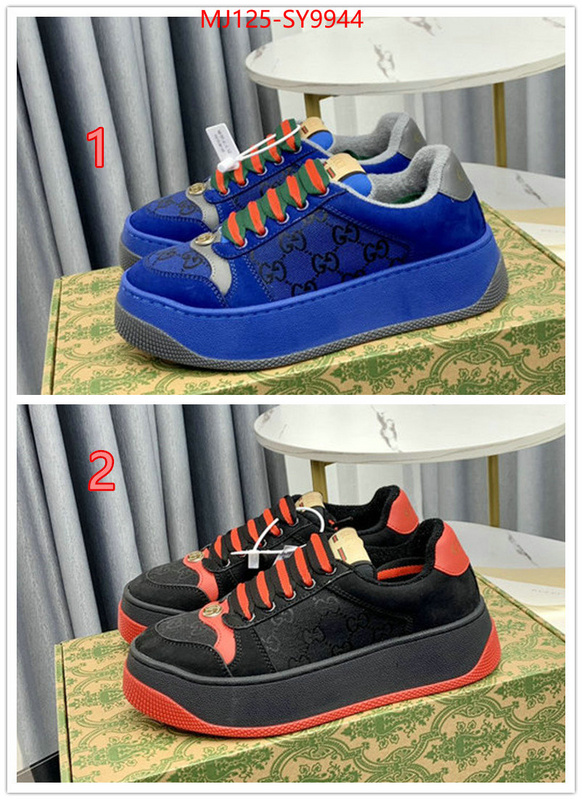 Men Shoes-Gucci sale ID: SY9944 $: 125USD