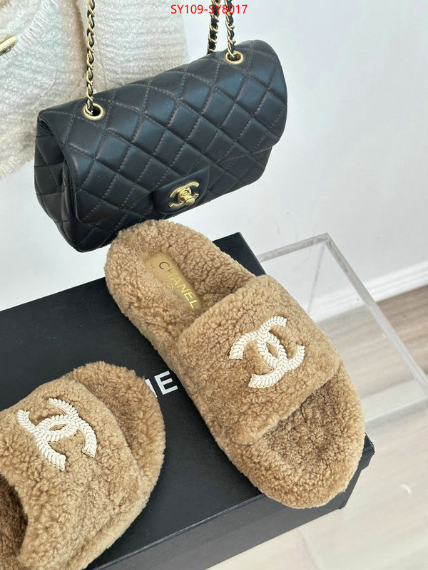 Women Shoes-Chanel high quality aaaaa replica ID: SY8017 $: 109USD