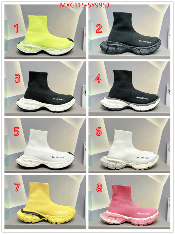 Men Shoes-Balenciaga sell high quality ID: SY9953 $: 115USD